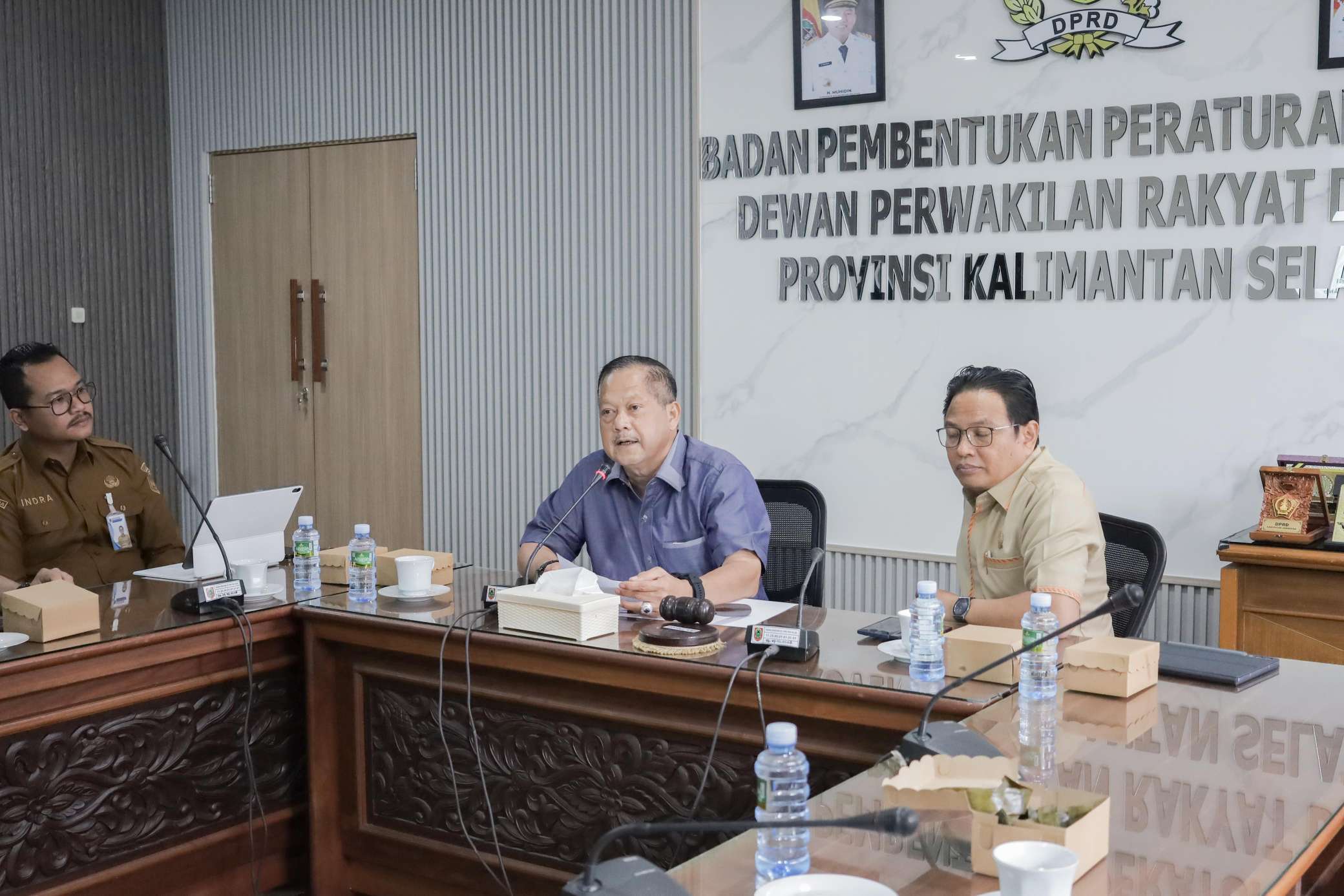 Bapemperda DPRD Prov. Kalsel Laksanakan Rapat, Gusti Iskandar: Pertajam Substansi Perda