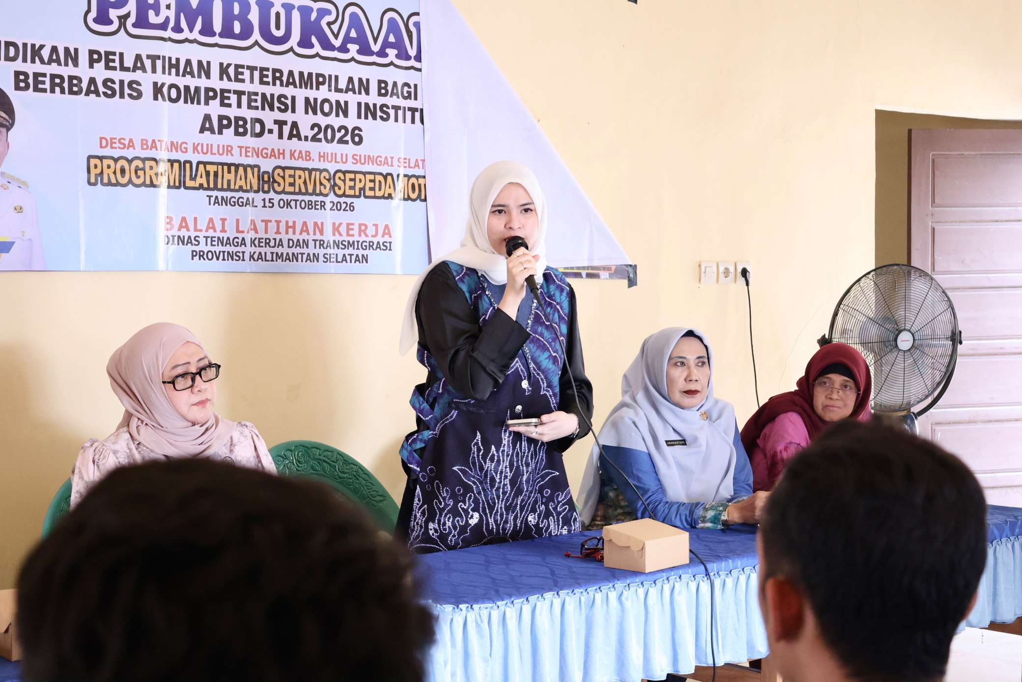 Desy Oktavia Sari Pantau Pelatihan Mekanik, Tindak Lanjut Aspirasi Masyarakat